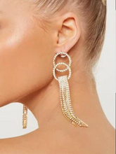 Hoop Tassel Earrings