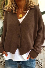 Cozy Button Cardigan