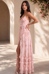 Sophisticated Flowing Maxi Event Dress