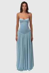 Elegant Flowing Maxi Style Dress