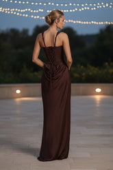 Flowing Corset Maxi Dress