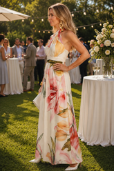 Chic Long Dress with Graceful Flowing Movement