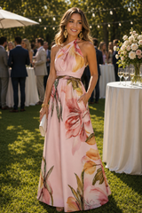 Chic Long Dress with Graceful Flowing Movement