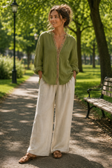 Transitional Season Casual Blouses