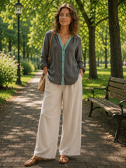 Transitional Season Casual Blouses