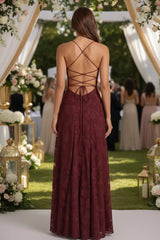 Romantic Texture Maxi Dress