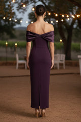 Off The Shoulder Evening Dress
