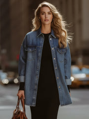 Classic Denim Shirt Jacket
