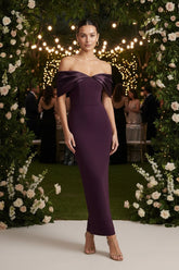 Off The Shoulder Evening Dress