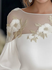 24-Hour-Shipping Stylish Shirt With Mesh Embroidery