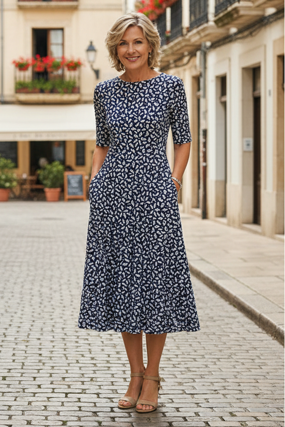 Relaxed Midi Dress