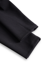 Classic Black Belted Jumpsuit