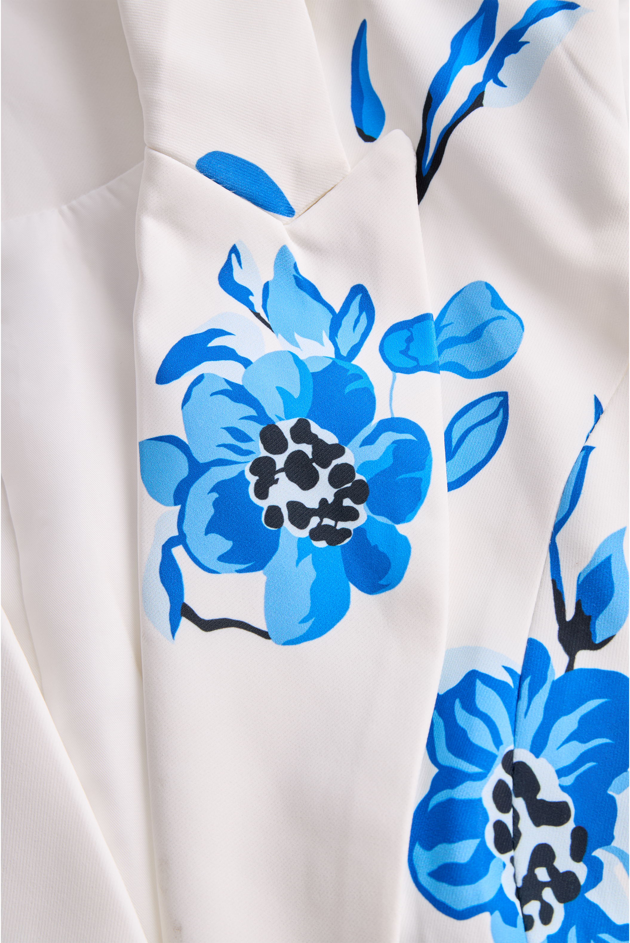 Urban Sleeveless Floral Printed Blazer and Trousers Set