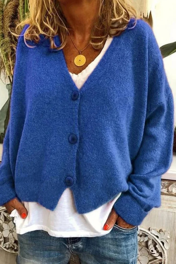 Cozy Button Cardigan