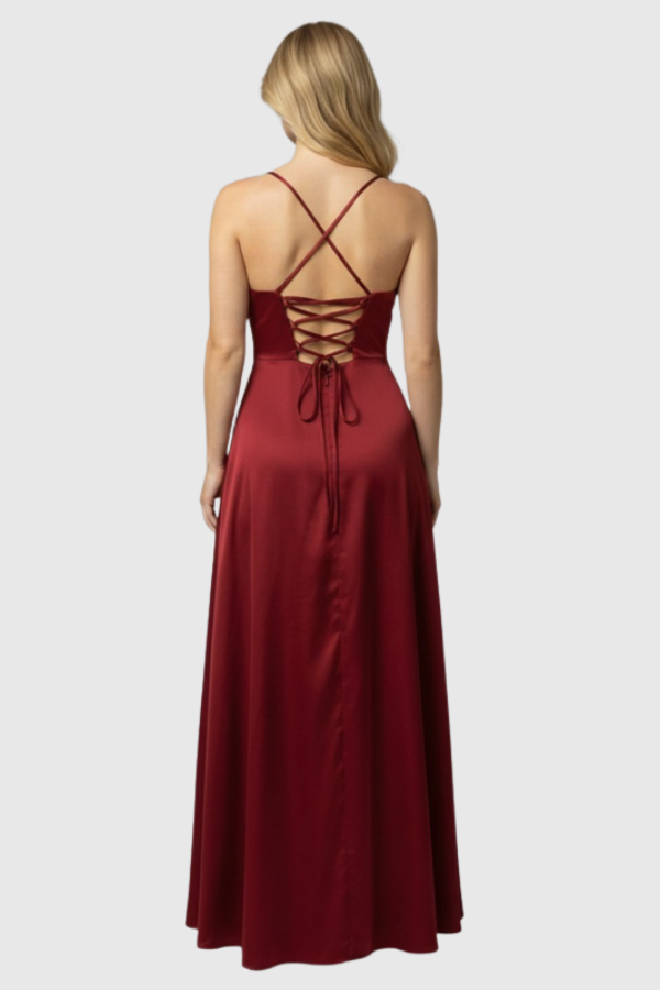 Elegant Side Slit Maxi Dress