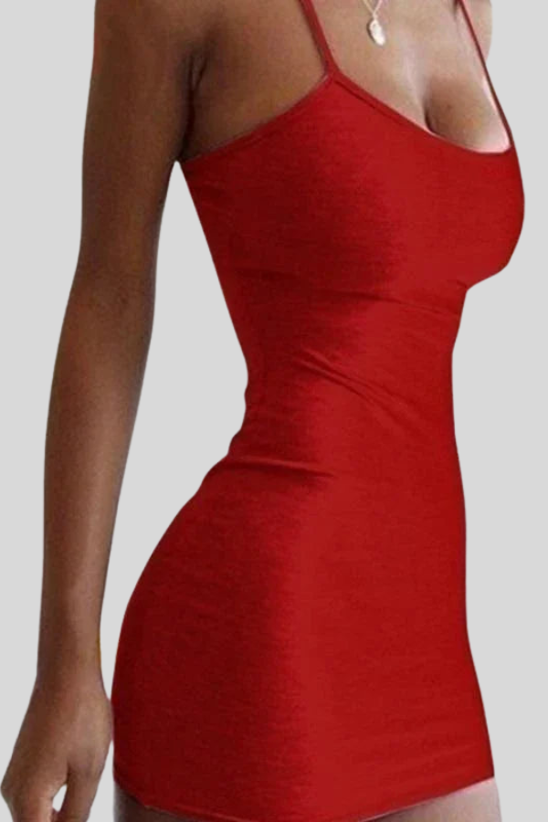 Sleek Pleated Halter Neck Midi Dresses