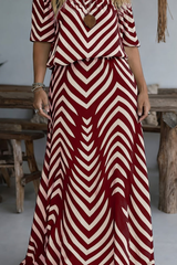 Bohemian Halter Neck Keyhole Maxi Dresses