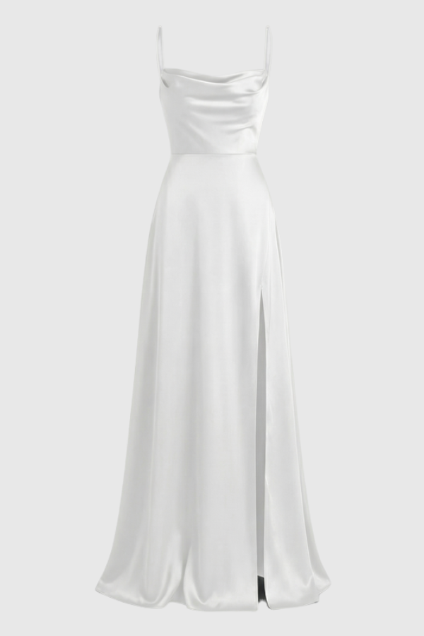 Elegant Side Slit Maxi Dress
