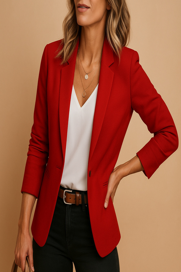Tailored Long Sleeve Blazer