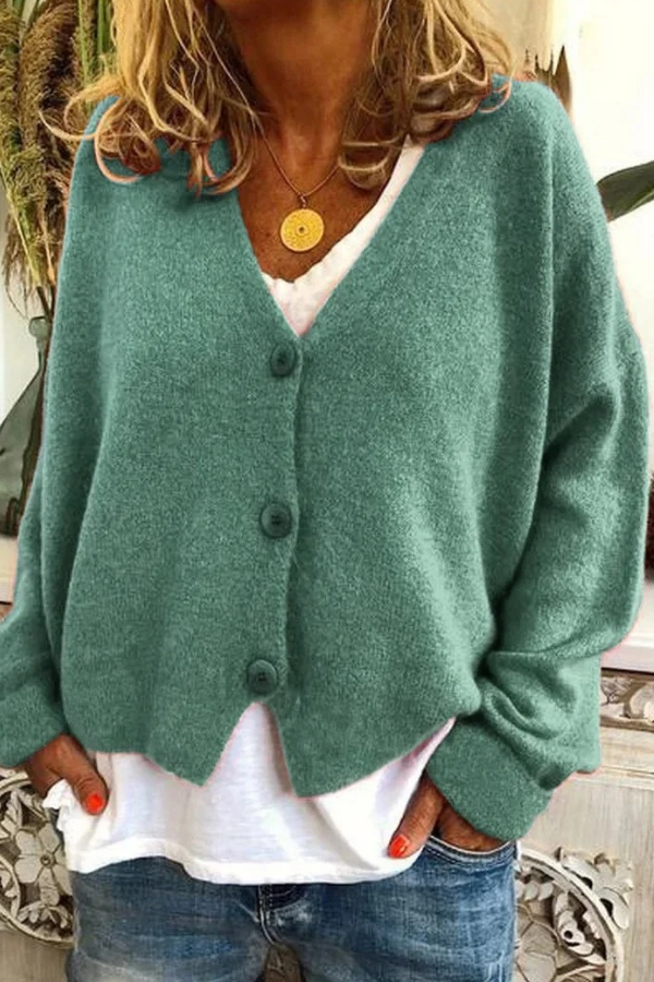 Cozy Button Cardigan