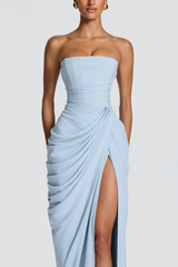Elegant Flowing Maxi Occasion Dress