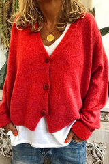 Cozy Button Cardigan