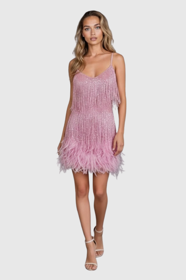Fringe Cocktail Dress