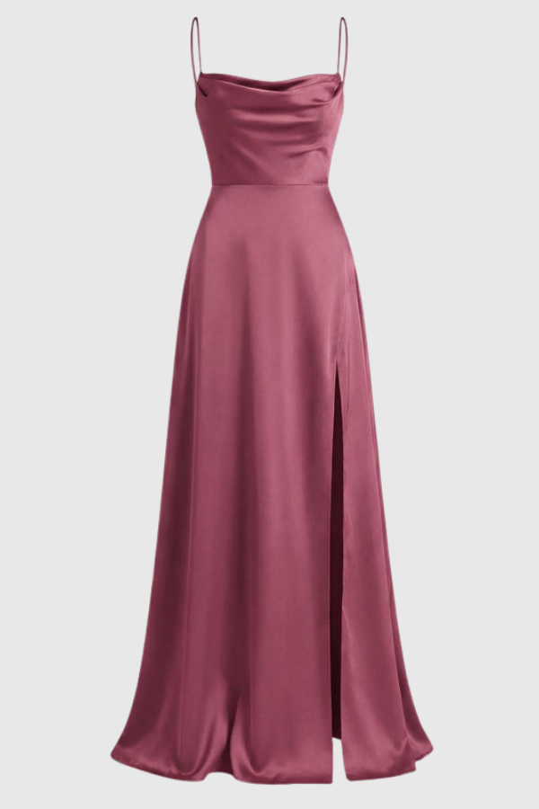 Elegant Side Slit Maxi Dress