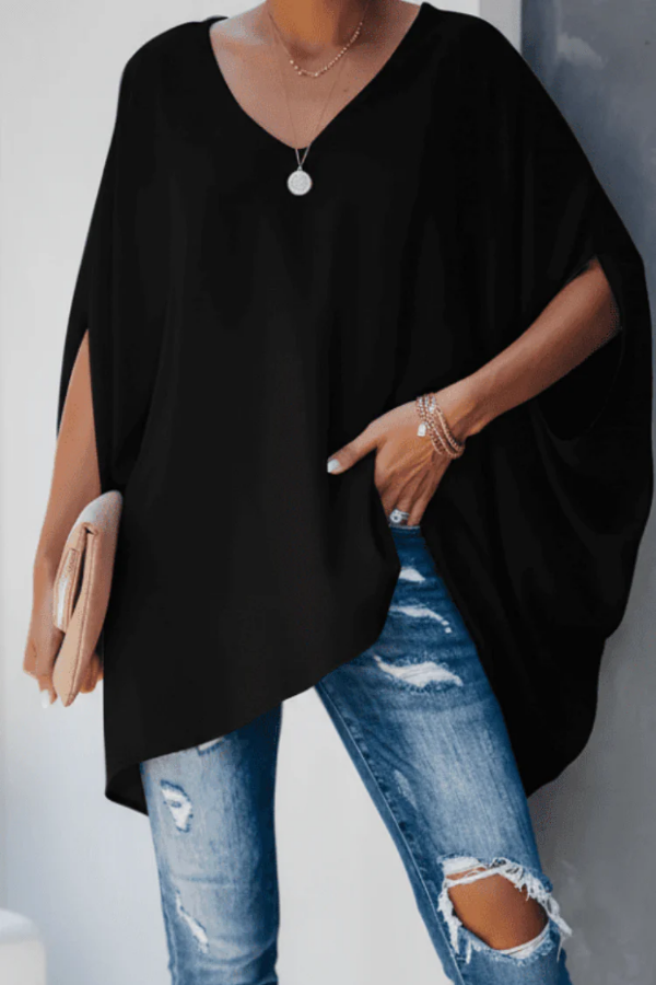 Chic Spring Pleated Blouse