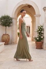 One Shoulder Elegant Maxi Dress