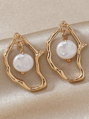 Irregular Pearl Earrings