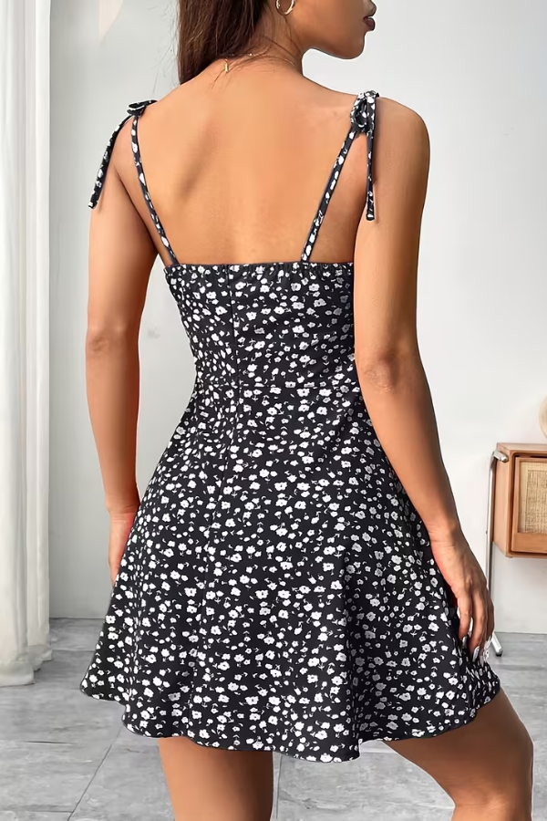 Floral Strapless Slip Dress