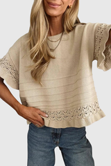 Ruffle Sleeve Detailed Top