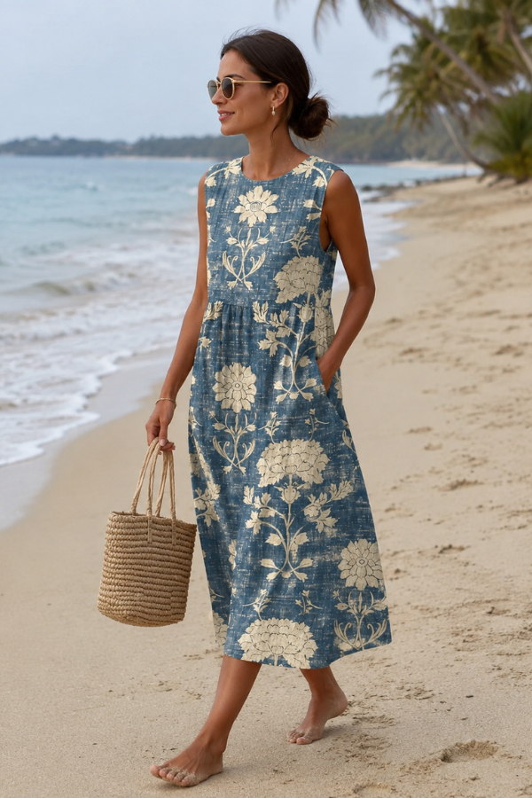 Elegant Casual Everyday Style Dress