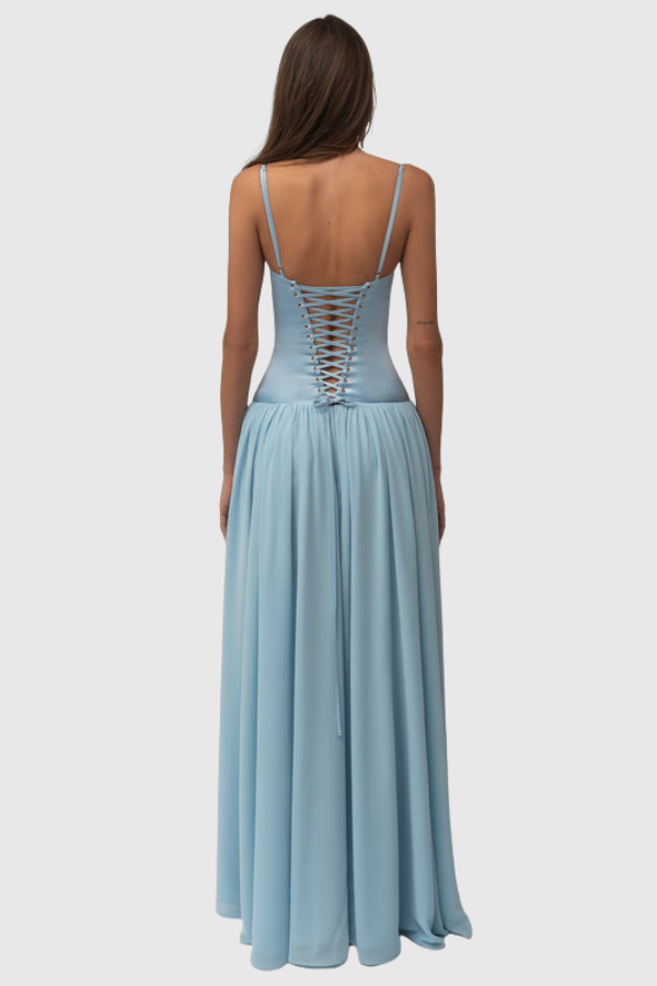 Elegant Flowing Maxi Style Dress