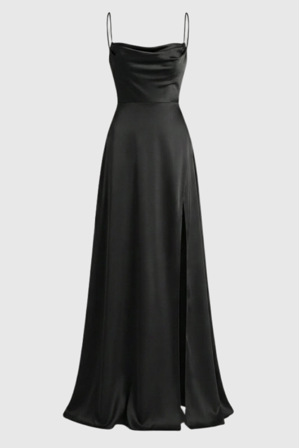 Elegant Side Slit Maxi Dress