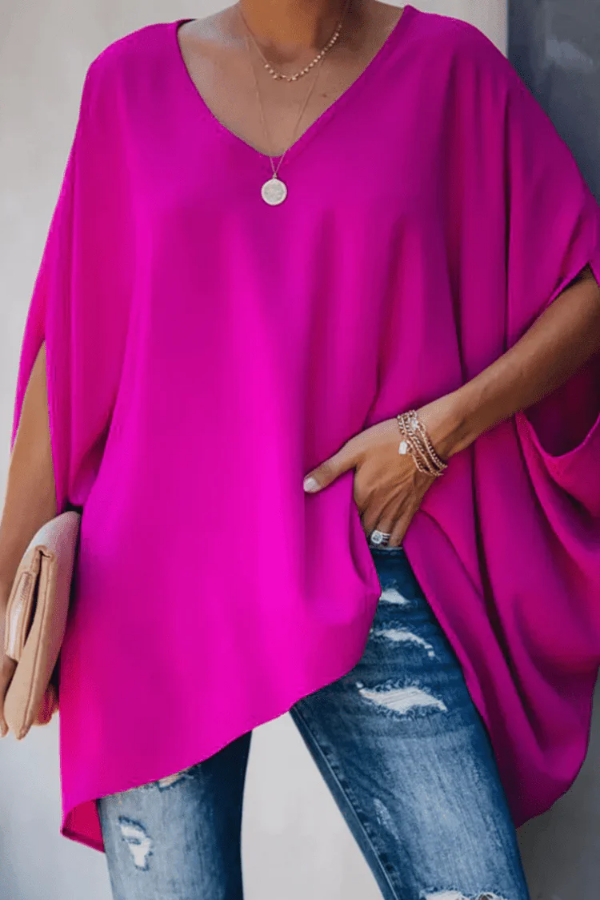 Chic Spring Pleated Blouse