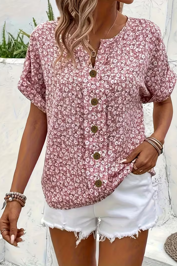 Breezy Floral Blouse