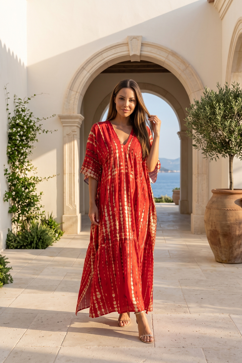 Elegant Flowing Summer Maxi Dress