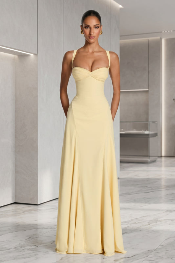 Dreamy Elegance Occasion Maxi Dress