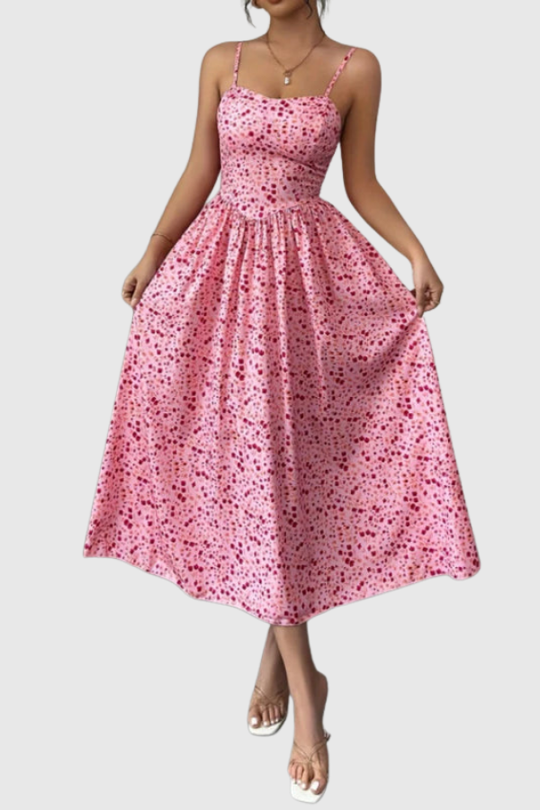 Breezy Halter Neck Keyhole Maxi Dresses