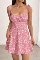 Floral Strapless Slip Dress