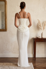 Elegant Strappy Long Occasion Dress