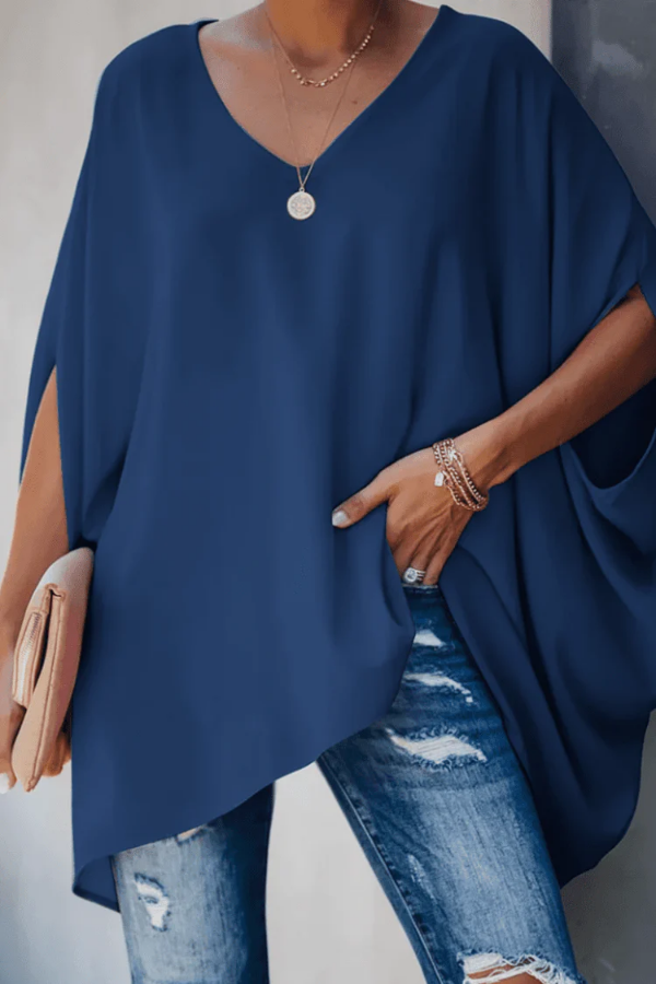 Chic Spring Pleated Blouse
