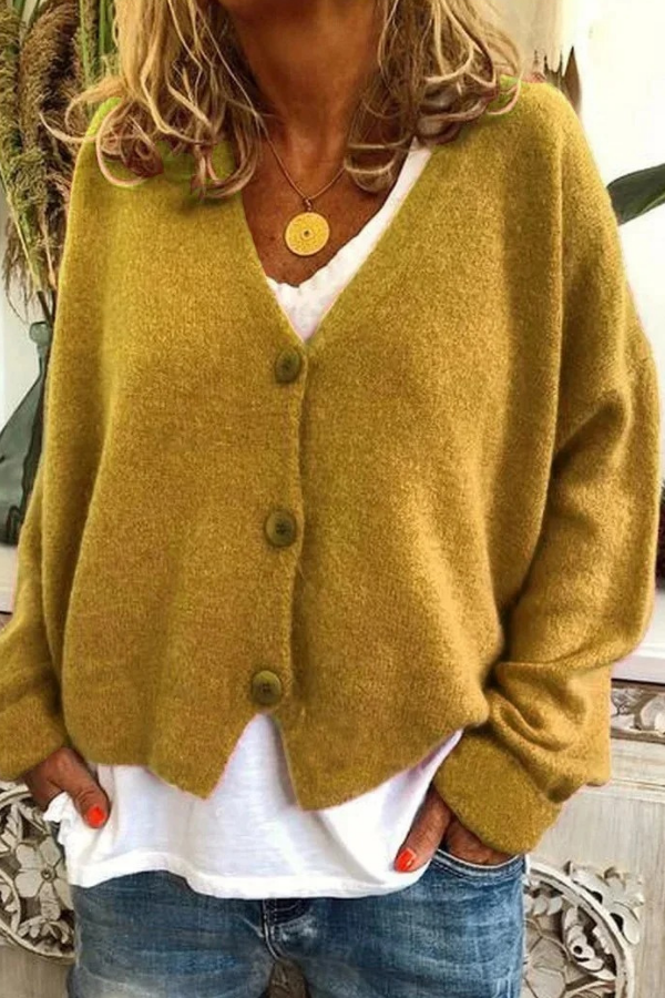 Cozy Button Cardigan