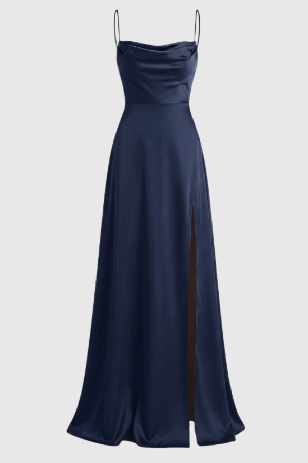 Elegant Side Slit Maxi Dress