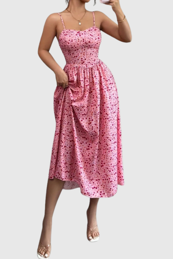 Breezy Halter Neck Keyhole Maxi Dresses