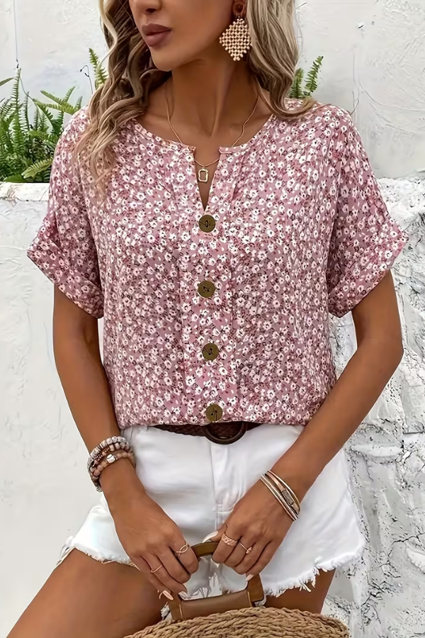 Breezy Floral Blouse