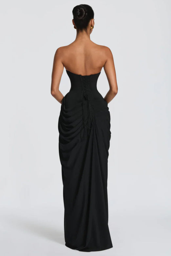 Elegant Flowing Maxi Occasion Dress