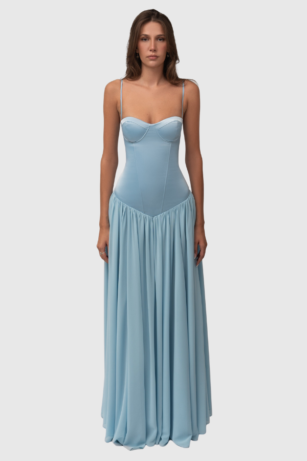 Elegant Flowing Maxi Style Dress